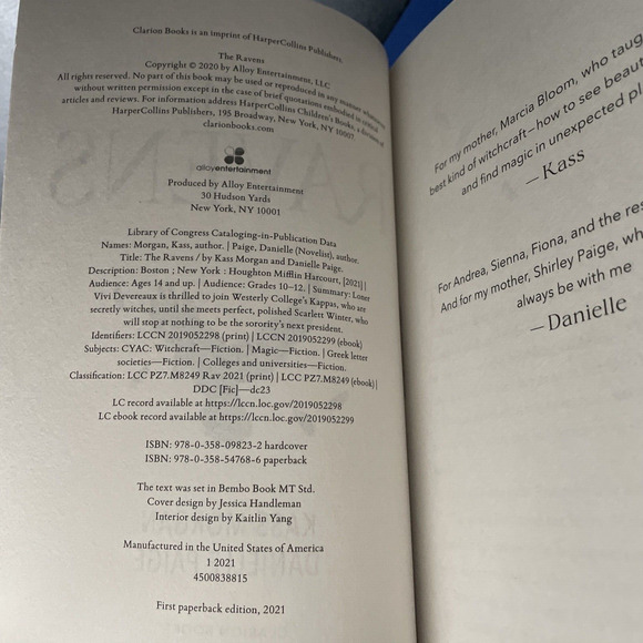 The Ravens Ser.: The Ravens by Danielle Paige and Kass Morgan (2021, Trade... - Picture 11 of 11